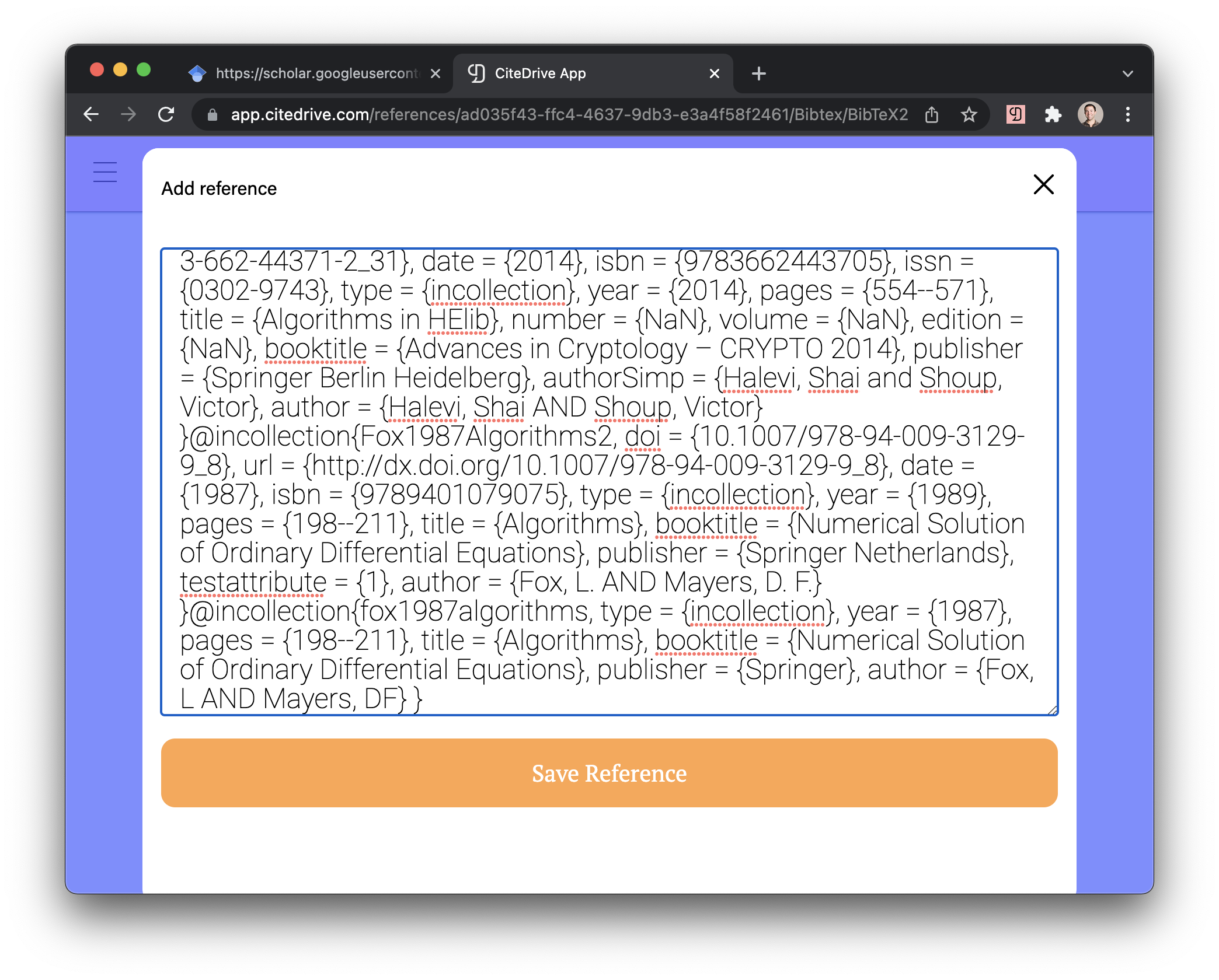Bibtex shop