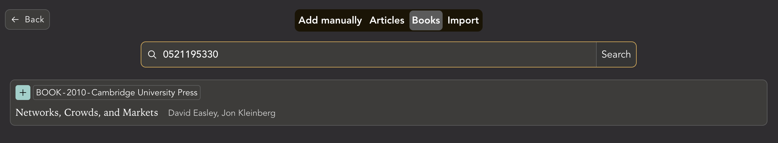 ISBN Example